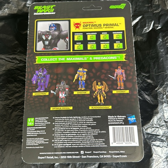 Optimums Primal Beast Wars Transformers - Picture 2 of 5